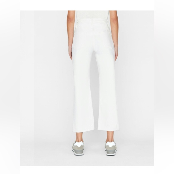 NWT FRAME DENIM LE JANE HI-RISE STRAIGHT FIT SIZE 30 IN BLANC - Picture 3 of 14